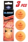 Mobile Preview: Schildkröt - 3 Stern Avantgarde, Poly 40+ Qualität, 3er Box, Orange - Tischtennisball